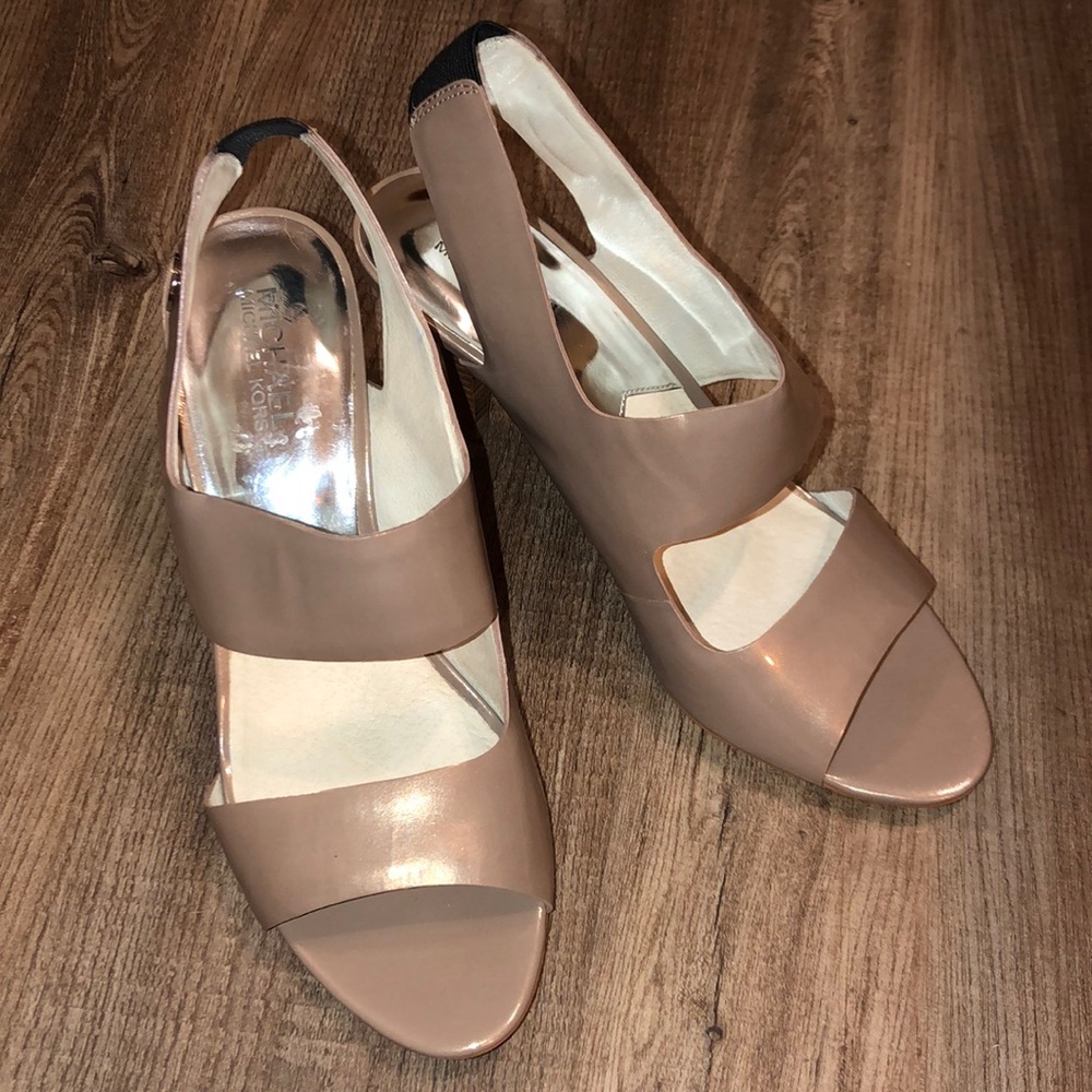 Michael Michael Kors Joselle Leather Slingbacks